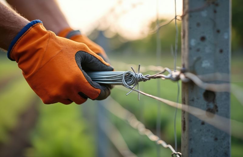 Barbed Wire Fence Service