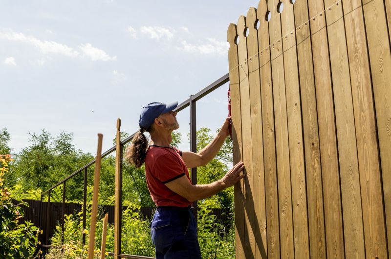 Fence Maintenance in Fall