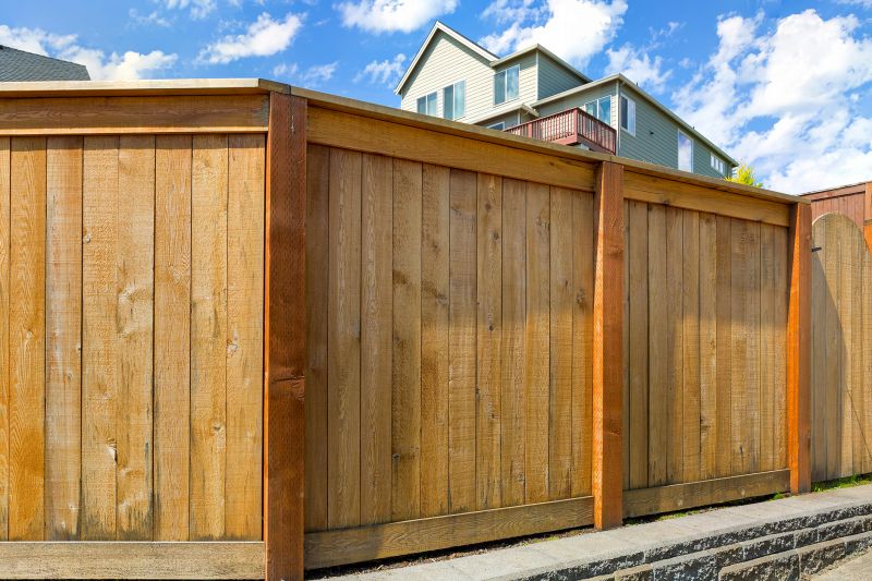 Wooden Fence Installation