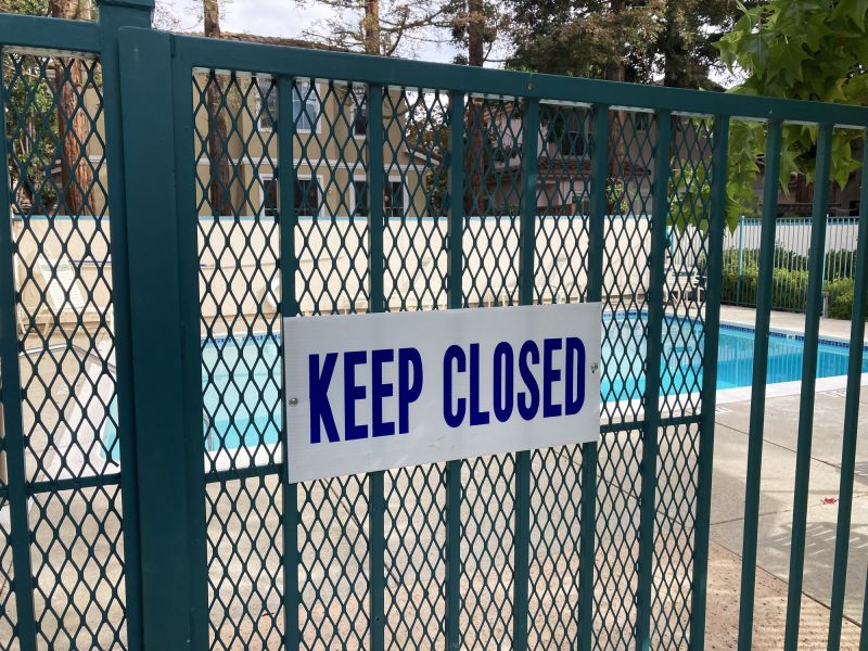 Pool Safety Fence Installation