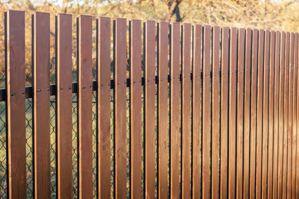 Vertical Fence Installation